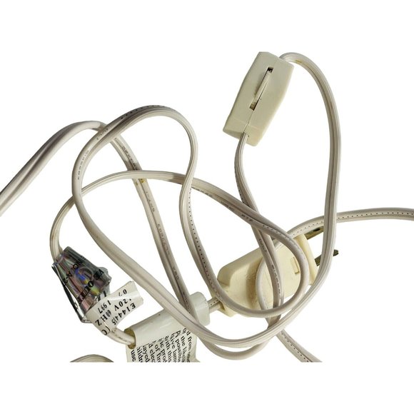 Spooky Hollow SPIDER CIRCUS Tent Halloween Blink Light House Bisque Vintage - Picture 12 of 12